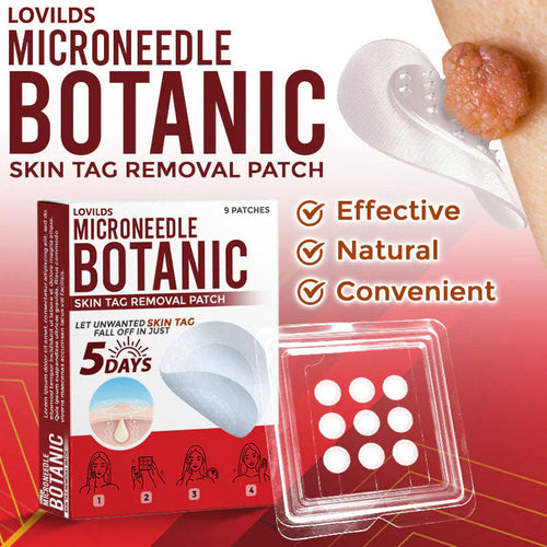 š MicroNeedle Botanic Skin Tag Removal Patch (Made in the USA)