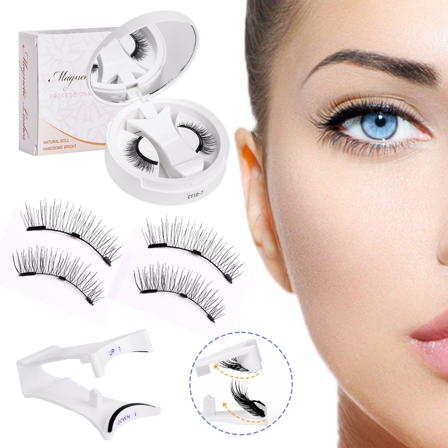 💖Summer Hot Sale 49% OFF -- Soft Magnetic Eyelashes All-in-One Box, Reusable