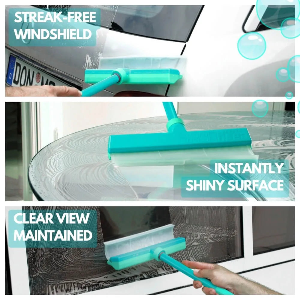 JEREMYTIS Recyclable Silicone Window Squeegee Kit
